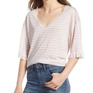 Treasure & Bond Striped Shirt Size Medium